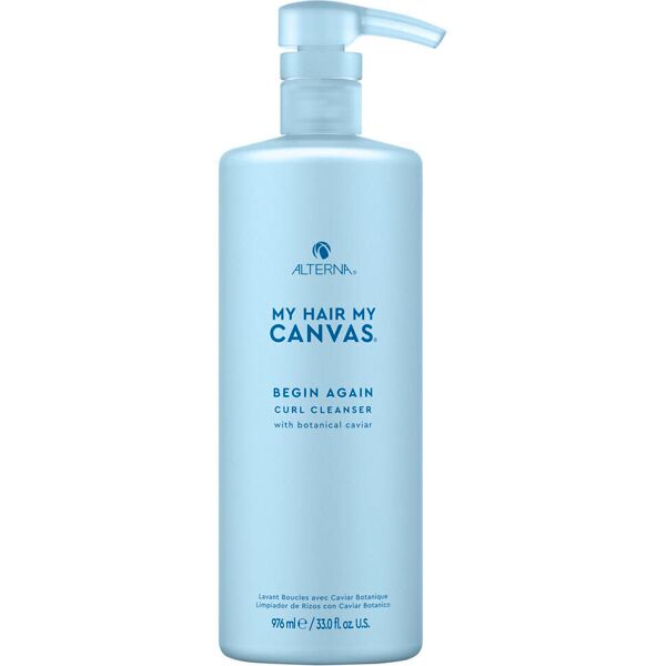 alterna my hair my canvas begin again curl cleanser 976 ml