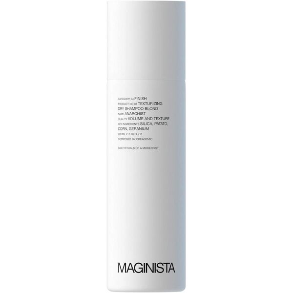 maginista anarchist texturizing dry shampoo blonde 200 ml