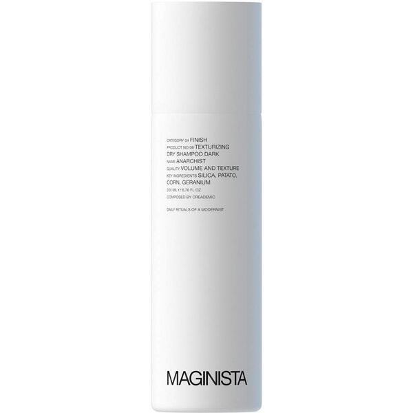 maginista anarchist texturizing dry shampoo dark 200 ml