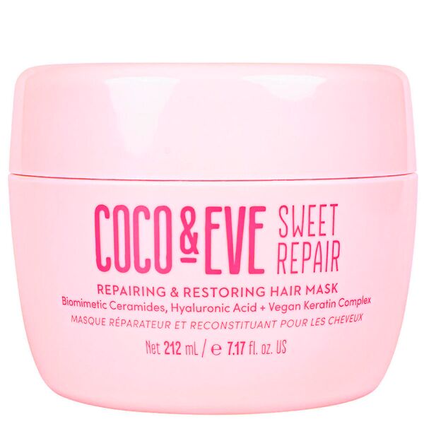 coco & eve sweet repair repairing & restoring hair mask 212 ml