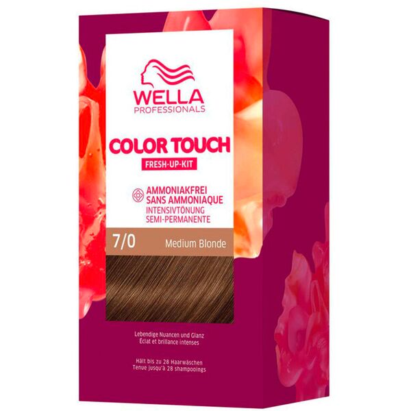 wella color touch fresh-up-kit 7/0 biondo medio 130 ml