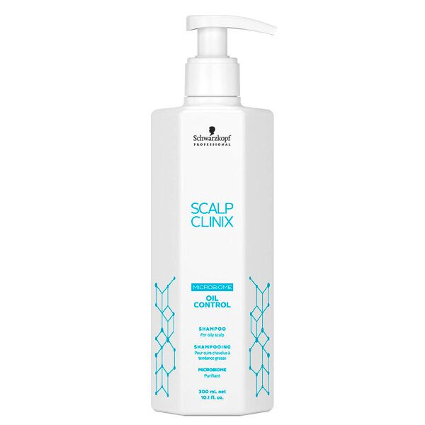 schwarzkopf professional scalp clinix oil control shampoo 300 ml