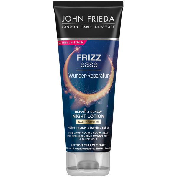 john frieda frizz ease miracle repair lozione notte riparatrice e rinnovatrice 100 ml