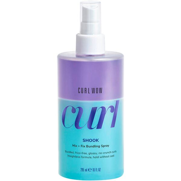 color wow curl shook mix + fix bundling spray 295 ml