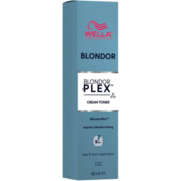 wella blondor blondorplex cream toner /86 ultra cool booster 60 ml