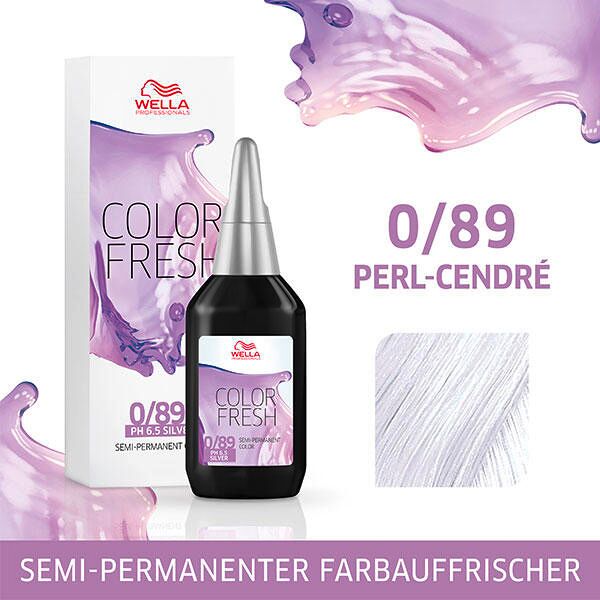 wella color fresh ph 6.5 - silver 0/89 perl cendré, 75 ml