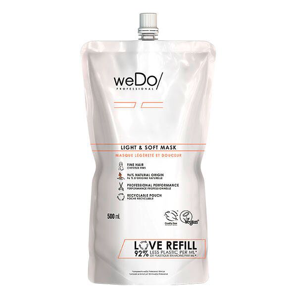 wedo/ light & soft mask refill 500 ml