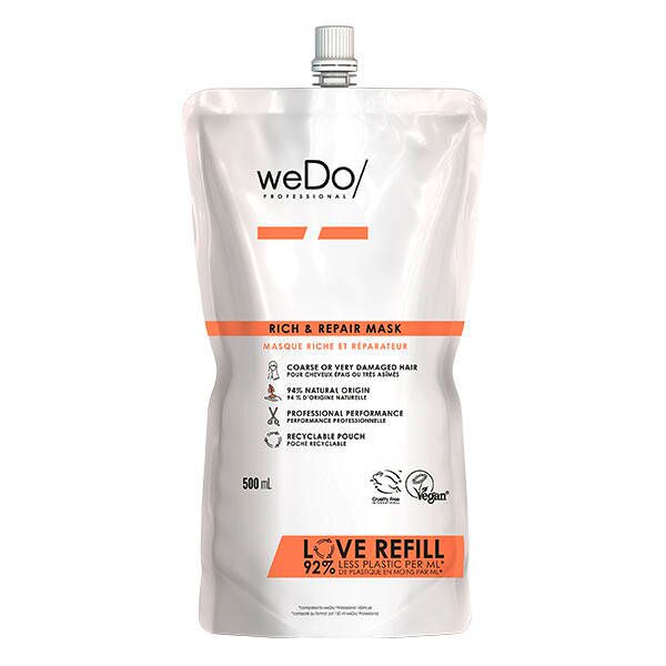 wedo/ rich & repair mask refill 500 ml