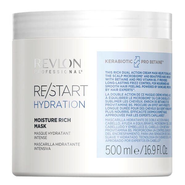revlon professional re/start hydration moisture rich mask 500 ml