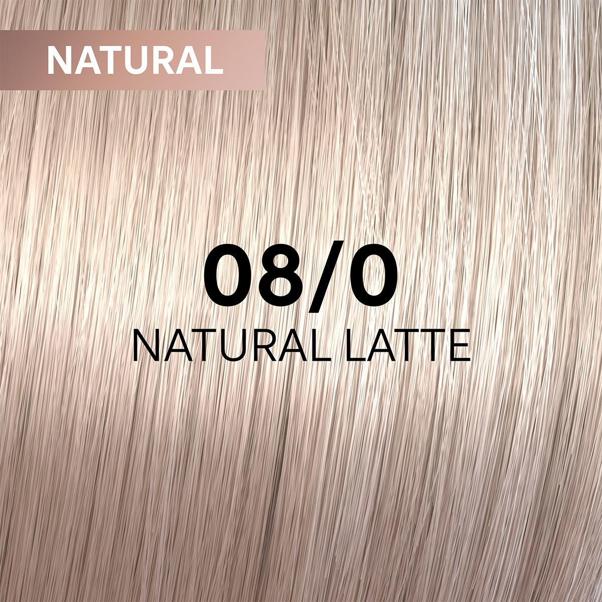 wella shinefinity zero lift glaze 08/0 natural latte - hellblond natur 60 ml