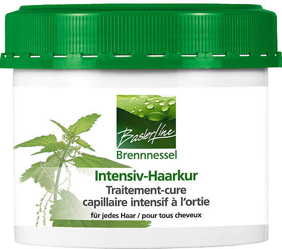 basler nature & wellness trattamento intensivo per capelli all'ortica lattina 500 ml