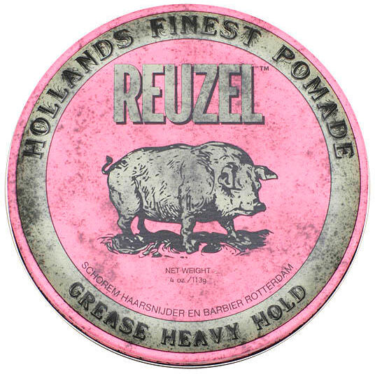 reuzel pomade pink heavy hold grease 113 g