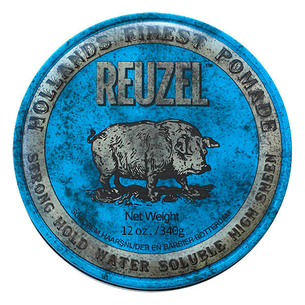 reuzel pomade blue strong hold high sheen 340 g