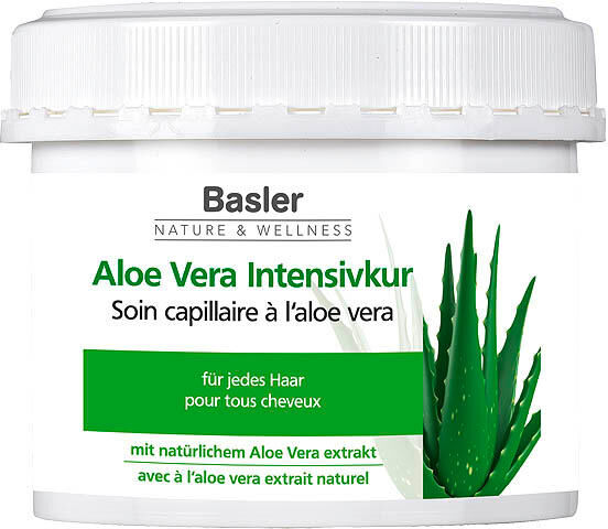 basler nature & wellness trattamento intensivo all'aloe vera lattina 500 ml