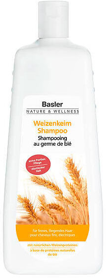 basler shampoo al germe di grano bottiglia economica da 1 litro