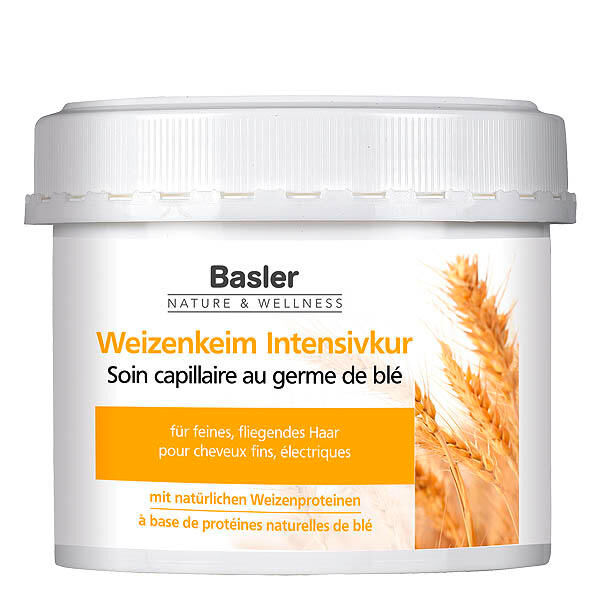 basler nature & wellness trattamento intensivo al germe di grano lattina 500 ml