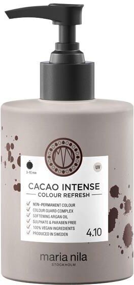 maria nila colour refresh 4.10 cacao intense, 300 ml