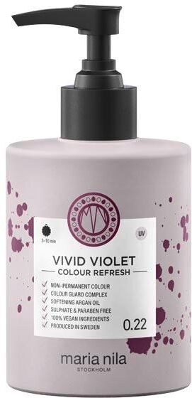 maria nila colour refresh 0.22 vivid violet, 300 ml