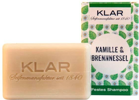 klar shampoo solido alla camomilla e ortica 100 g