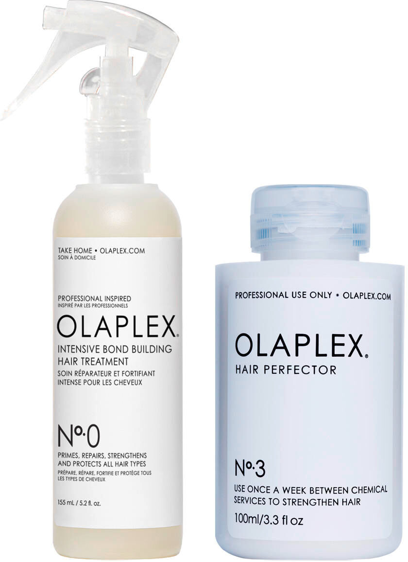 olaplex set di cura no. 0 + no. 3