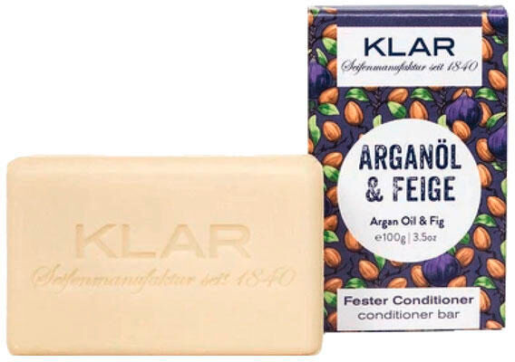 klar condizionatore solido olio di argan e fico 100 g