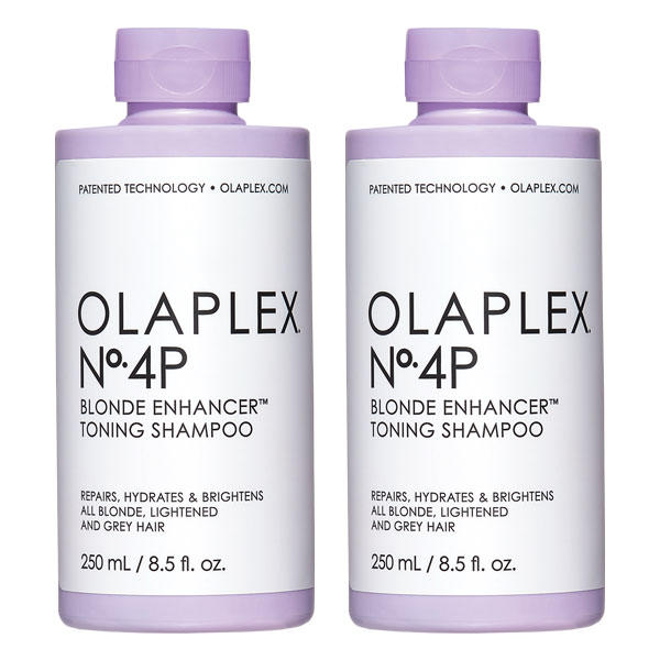 olaplex blonde enhancer toning shampoo no. 4p set 2 x 250 ml