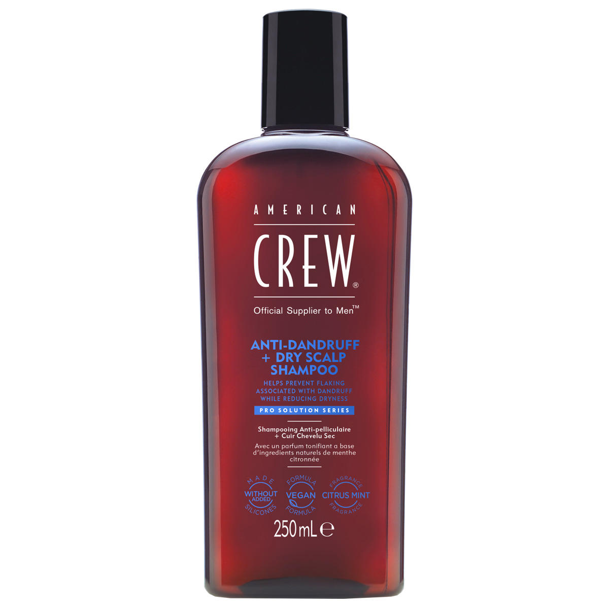 american crew anti-dandruff + dry scalp shampoo 250 ml