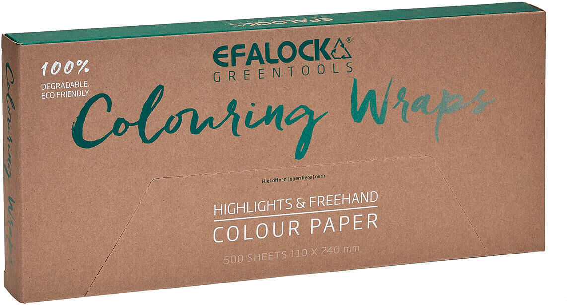 efalock greentools coloring wraps m - 110 x 240 mm