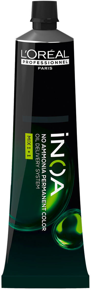 l'oréal professionnel paris inoa no ammonia permanent color 1 schwarz, tube 60 ml