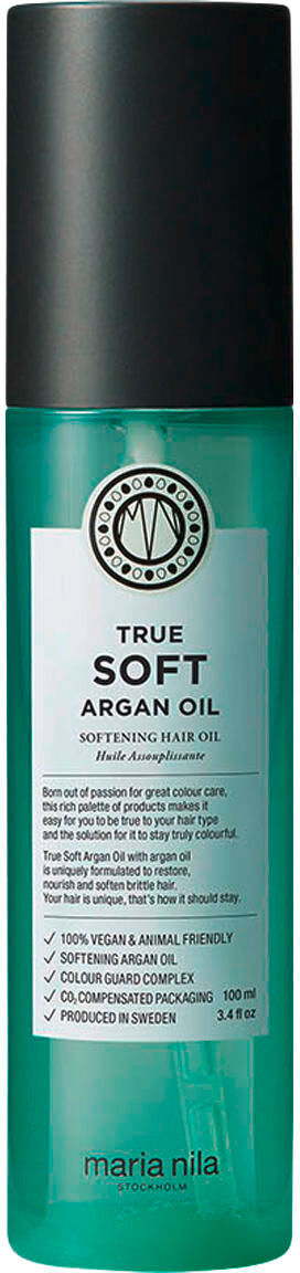 maria nila true soft argan oil 100 ml