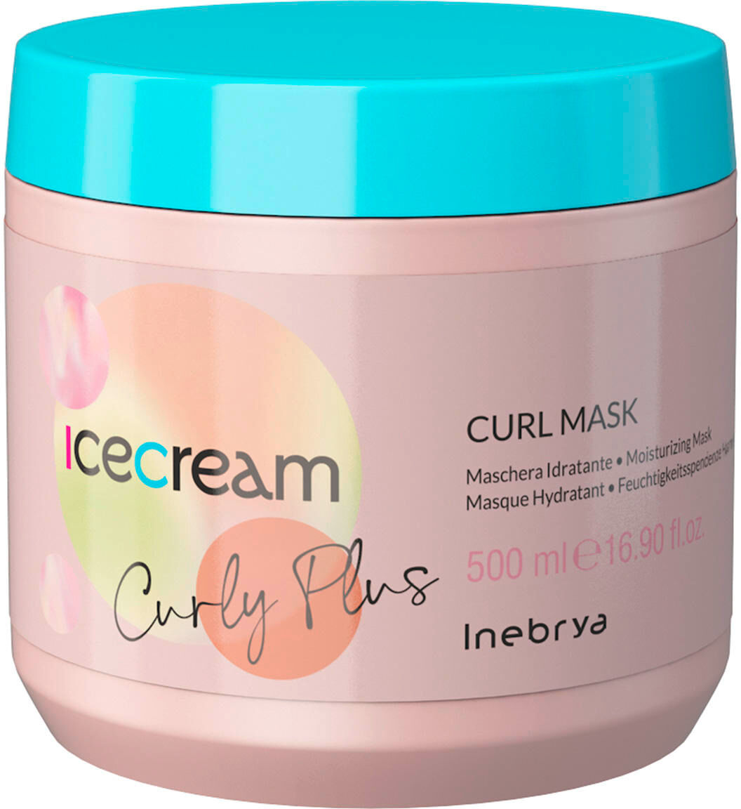 inebrya ice cream curly plus curl mask 500 ml