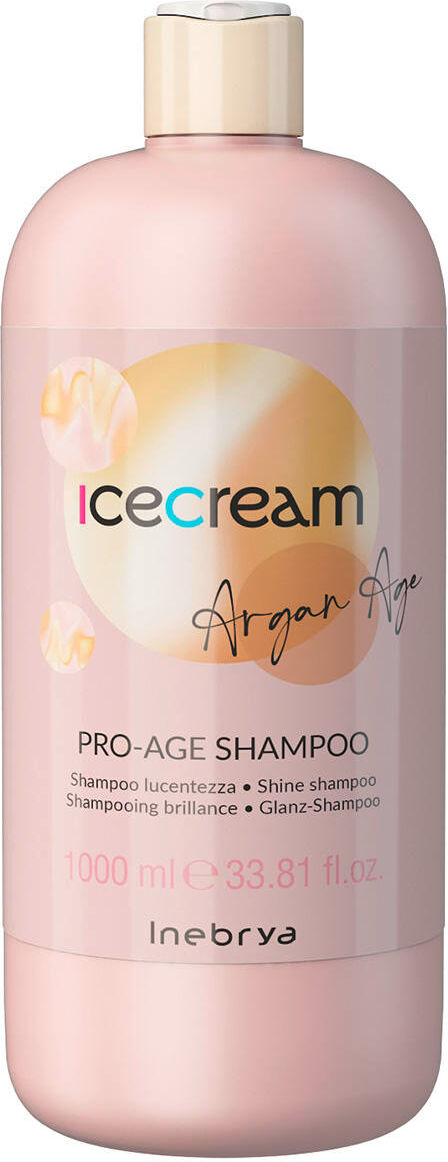 inebrya ice cream argan-age pro-age shampoo 1 litro