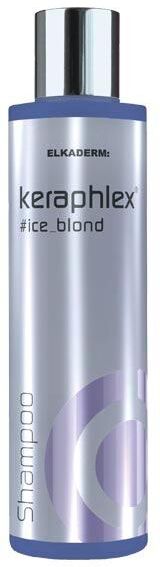 elkaderm keraphlex #ice_blond shampoo 200 ml