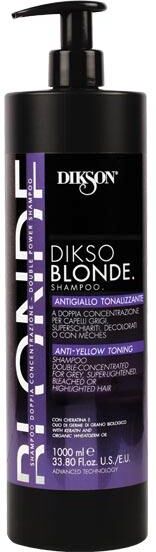 dikson diksoblonde shampoo tonificante antigiallo 1 litro