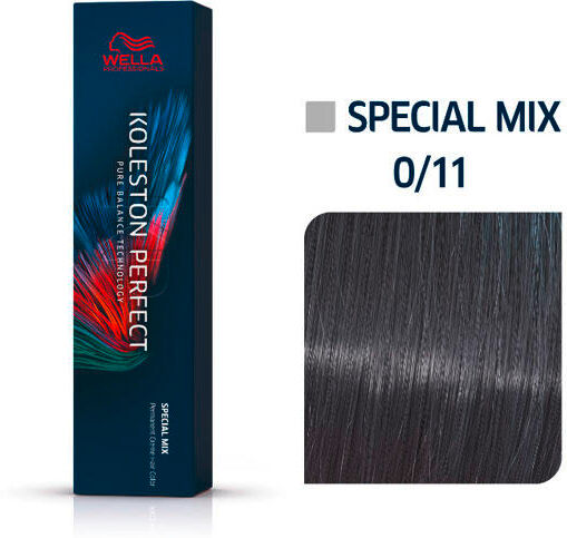 wella koleston perfect special mix 0/11 ash intensive, 60 ml