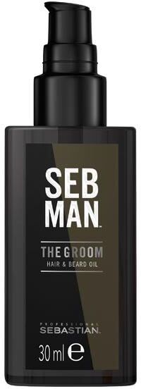 sebastian seb man the groom hair & beard oil 30 ml