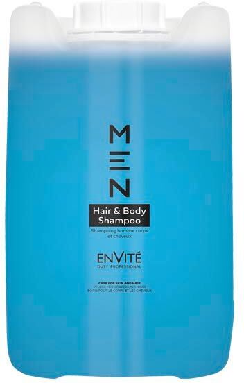 dusy professional envité men hair & body shampoo 5 litri