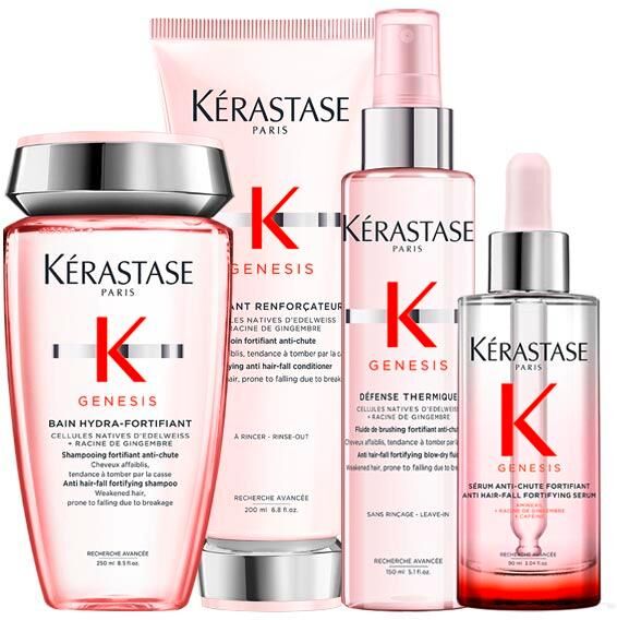 kérastase genesis fondo capelli fini (shampoo 250 ml + balsamo 200 ml + leave-in 150 ml + siero 90 ml)