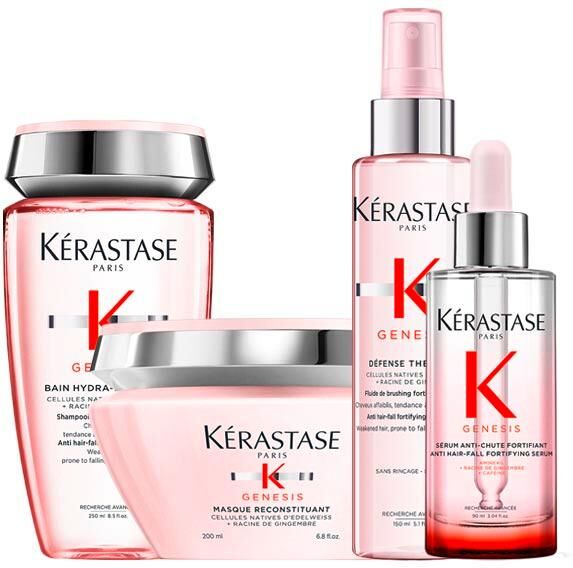 kérastase genesis bundle oiling supplementare (shampoo 250 ml + maschera 200 ml + leave-in 150 ml + siero 90 ml)