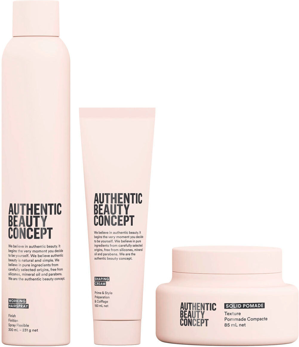 authentic beauty concept styling set