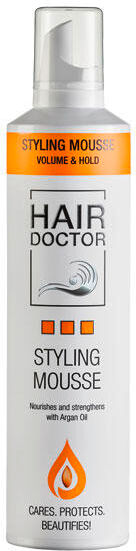 hair doctor styling mousse volume & hold starker halt 400 ml