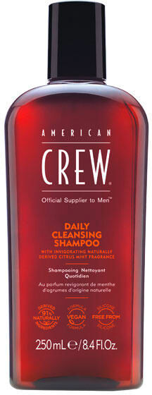 american crew daily cleansing shampoo 250 ml