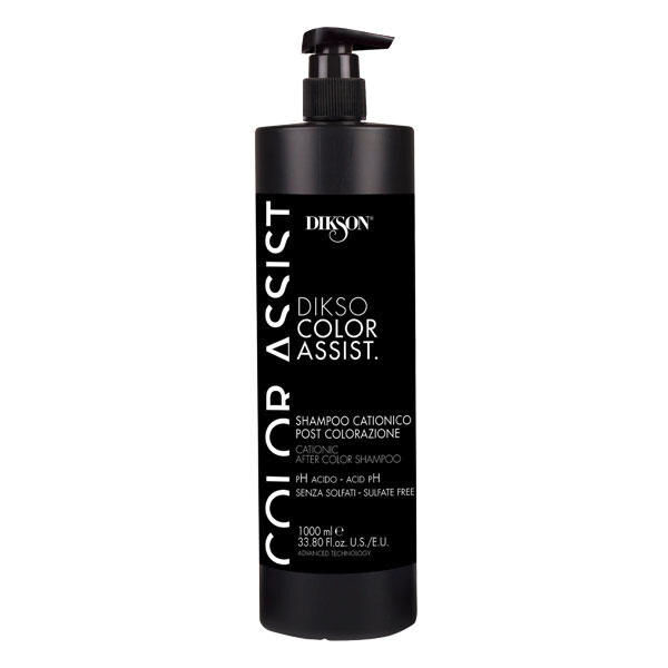 dikson diksocolorassist cationic after color shampoo 1 liter