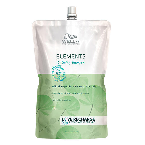 wella elements calming shampoo nachfüllpack 1 liter