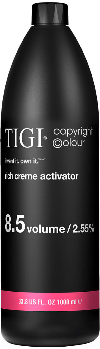 tigi copyright colour rich creme activator 2,55 % - 8,5 vol. 1 liter