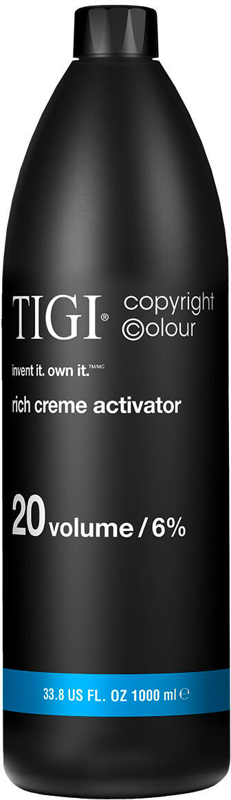 tigi copyright colour rich creme activator 6 % - 20 vol. 1 liter