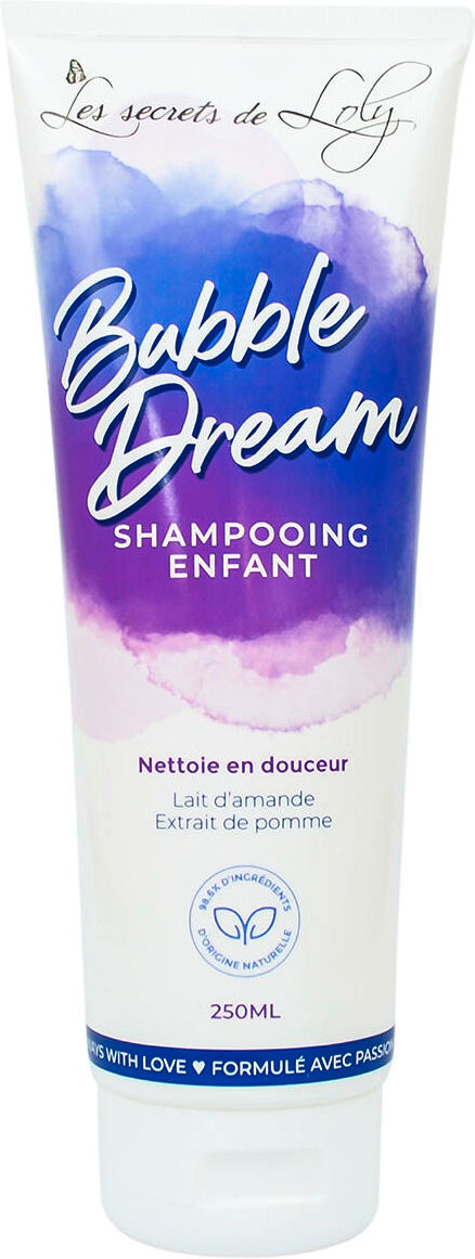 les secrets de loly bubble dream shampooing enfant 250 ml