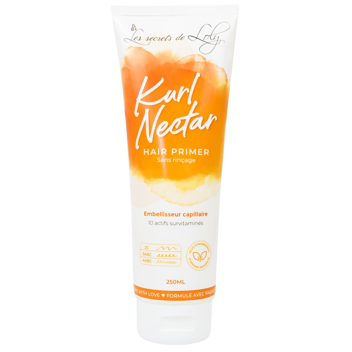 les secrets de loly kurl nectar hair primer 250 ml