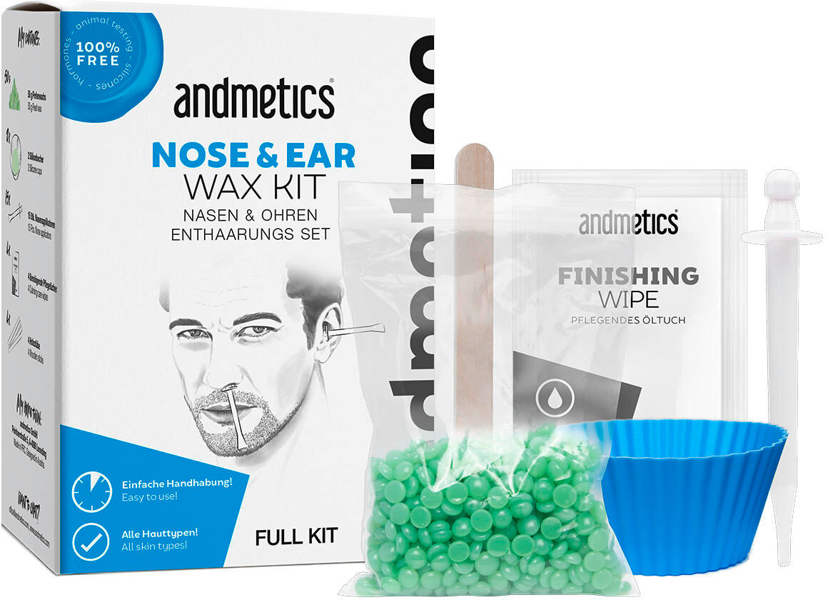 andmetics nose & ear wax kit