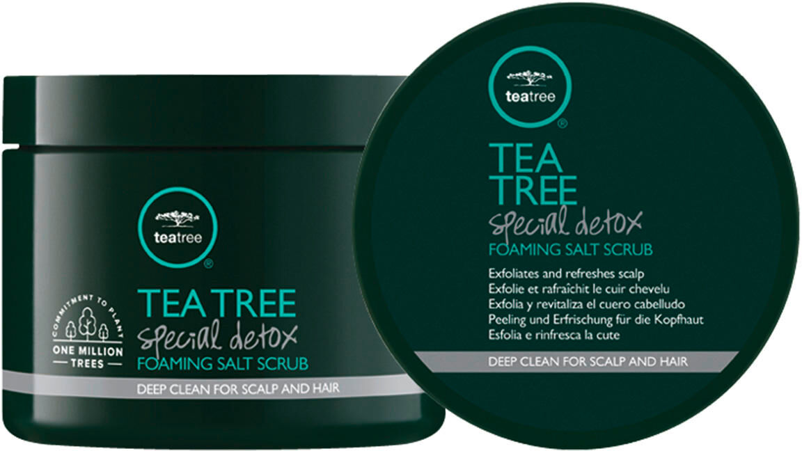 paul mitchell tea tree special detox foaming salt scrub 184 g